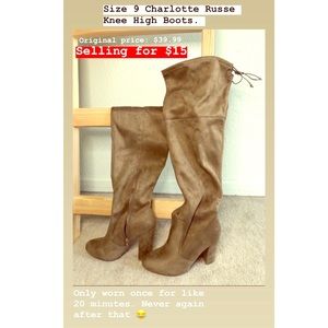 Charlotte Russe Knew High Boot